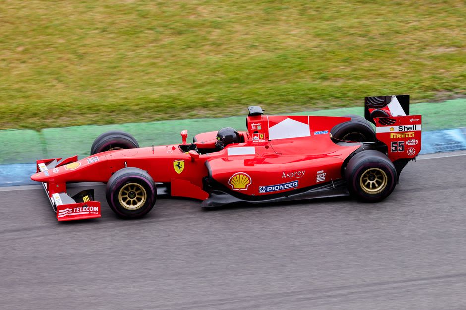 Formule 1 poster met herfstkleuren. Formule 1 poster met herfstkleuren.
